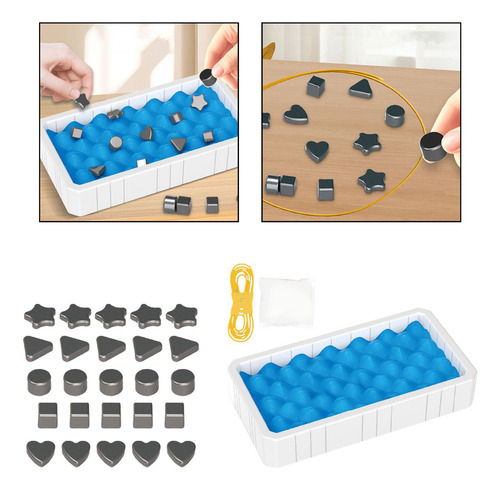 Piezas De Ajedrez Magnéticas Portátiles, Juego De Ajedrez