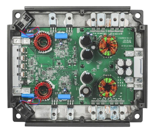 Modulo Banda Electra Bass 3k2 3000w Rms 1 Canal 2 Ohms Cor Cinza