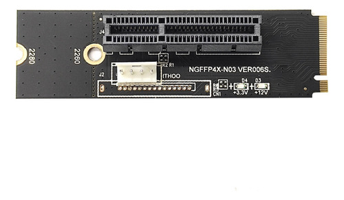 Tarjeta Elevadora Ngff M2 A Pci-e 4x X1 Con Ranura M2 Key M