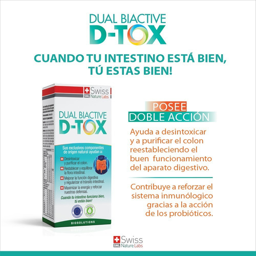Imagen 5 de 9 de Dual Biactive Dtox Seis Meses X 2 - 360 Tomas