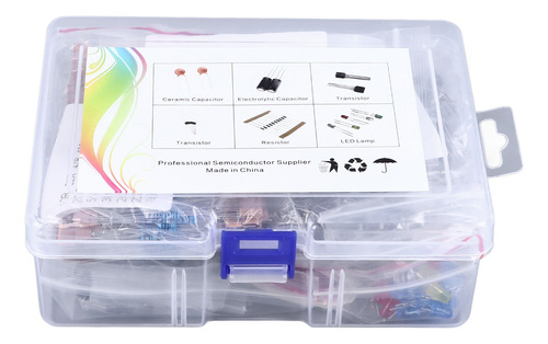 Kit De Componentes Electrónicos De Diodos Led, 1500pcs, Resi