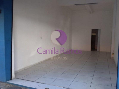 Imagem 1 de 6 de Salão Comercial Para Locação, Vila Costa, Suzano/sp. - Sl00082 - 68334144