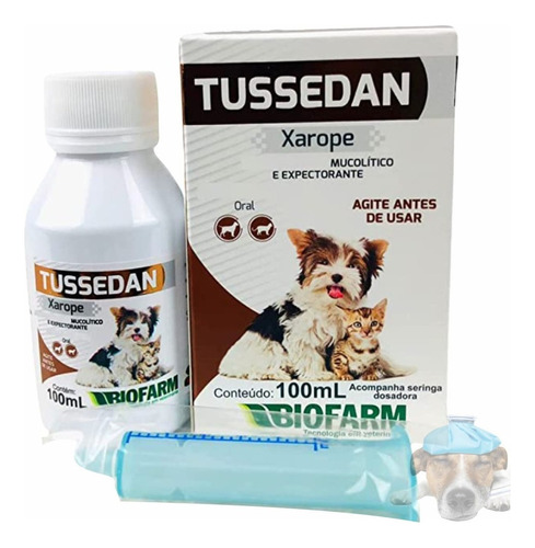 Gripe Canina Sintomas Tussedan 100ml