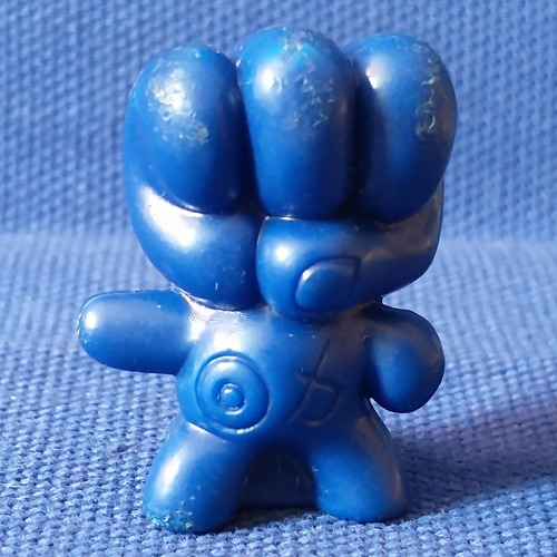 Handy #38 Gogos Crazy Bones Panini Azul Marino (Usado)