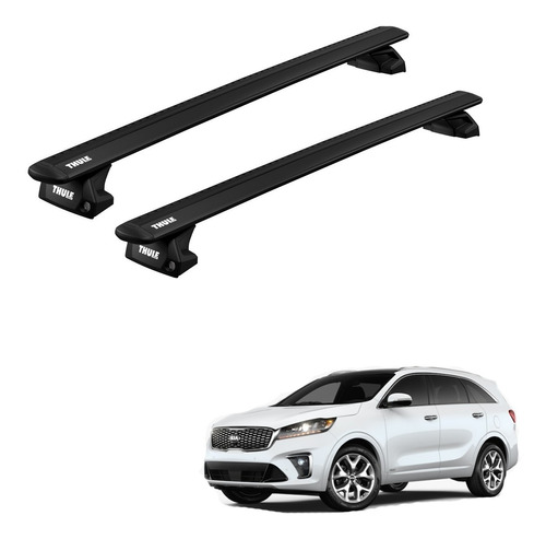 Rack Bagageiro Thule Evo Kia Sorento Suv 2015 Em Diante