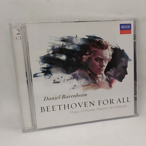 Cd Barenboim Beethoven For All Music Passion Beauty 2 Discos