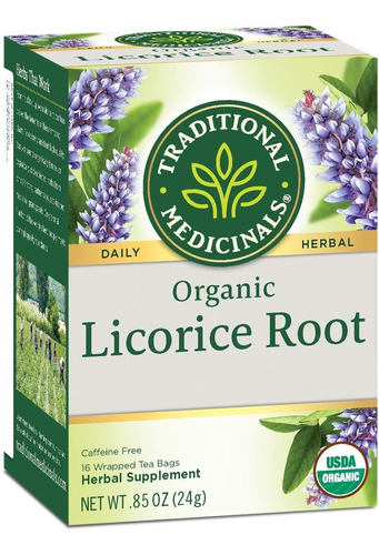 Te Organico Licorice Root Raiz De Regaliz 16 Sobres Se