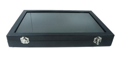 Caixa Porta Anel Com Tampa De Vidro Profissional - 100 Anéis