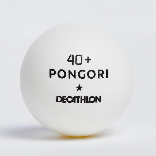 Pelotas De Ping Pong 40+ Blancas Ttb 100 X72 Unidades Pongor Color Blanco