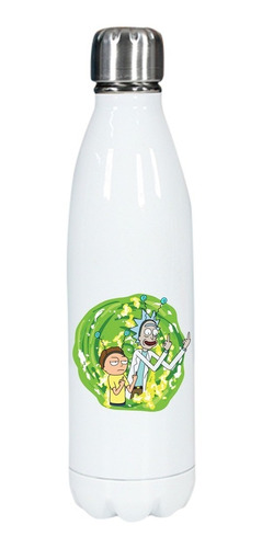 Botella Acero Inoxidable Ricky And Morty Personalizada 