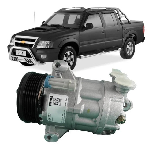 Compressor Delphi S10 Blazer 2.2, 2.4l E 2.8 2001 Em Diante