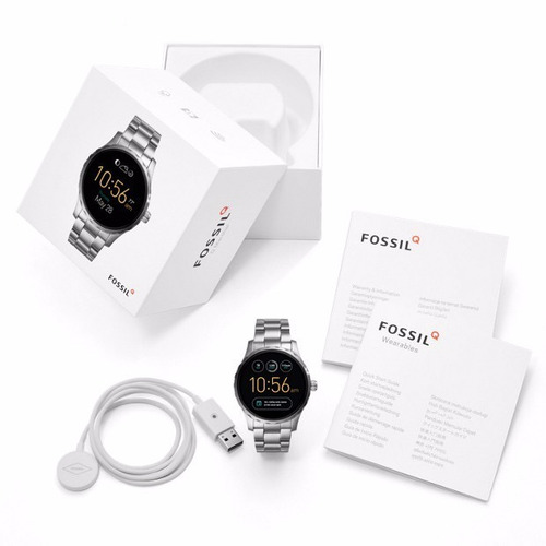 Smartwatch Fossil Q Marshal Segunda Generación Steel