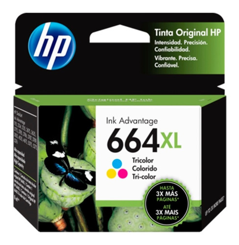 Tinta Hp 664 Xl Tricolor (original)