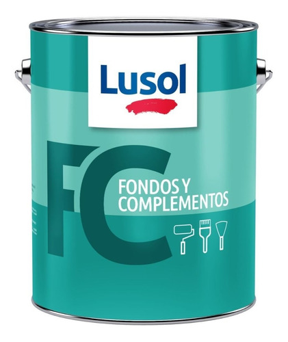 Fondo Convertidor Antioxido Color Rojo Oxido 4 Litro - Ynter