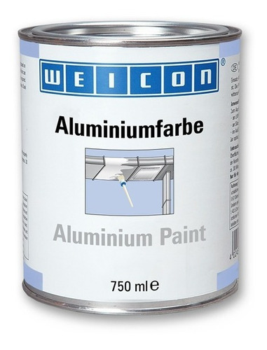 Weicon Pintura De Aluminio X 750 Ml