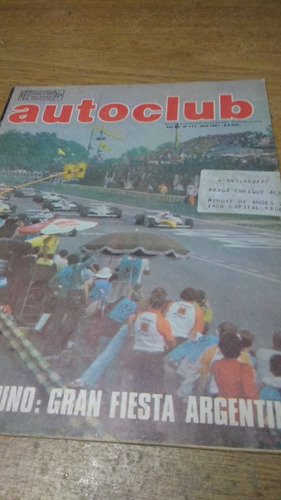 Autoclub Aca N° 112 La Rioja Laguna Brava Año 1981 (Usado)