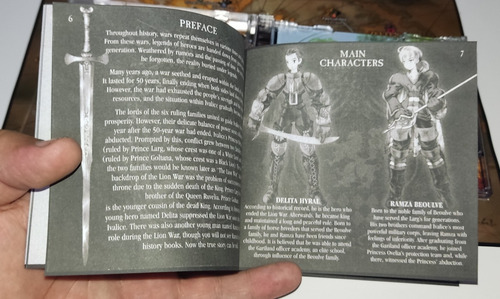 Final Fantasy Tactics Patch Mídia Prata Com Manual E Pôster