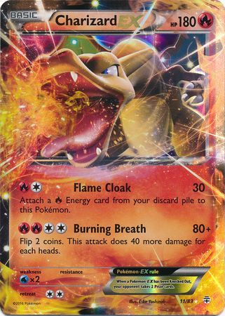 Pokémon Tcg: Charizard Ex - 11/83 Generations (ultra Rare) (Usado)