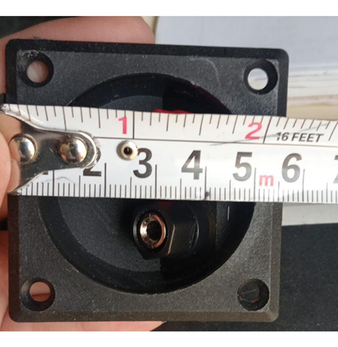 Conector Cuadrado Cajon Bafle Terminal Atornillable Y Banana