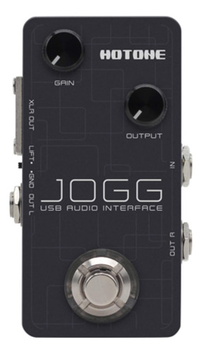 Hotone Jogg - Pedal De Interfaz De Audio Usb