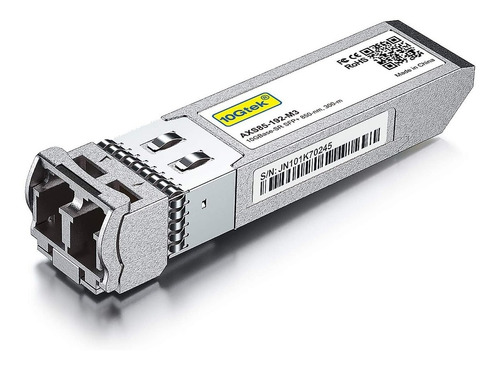 Modulo Sfp+ 10g 10gbase-sr 850nm 300mts Lc-duplex Para Cisco