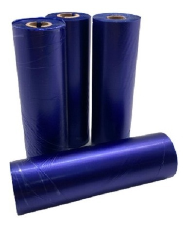 Ribbon Cera Resina Azul 110 Mm X 74 M Zebra Gk Tlp, Tsc