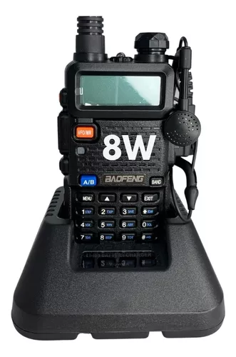 Handy Baofeng Uv-5r Uhf/vhf 8watts Walkie Talkie Manos Libre