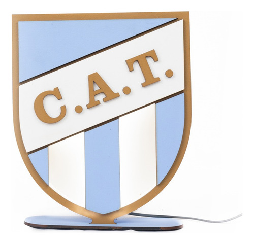 Velador Escudo Club Atlético Tucumán Led Premium Futbol