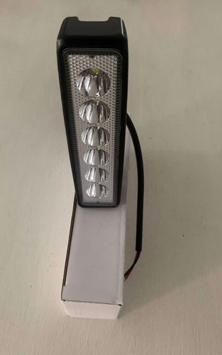 Exploradora 6 Led Linea 3000 Lm Luz Fija Carro Moto