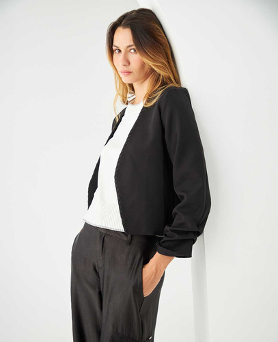 Blazer Esprit 421f020 Negro Puro