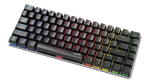 Imagen 4 de 7 de Teclado Mecánico Gamer Full Rgb 82 Teclas Black - Ajazz