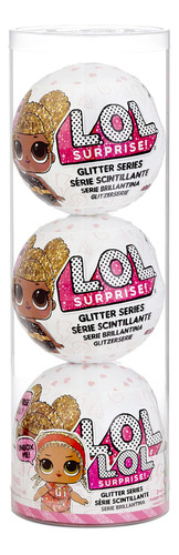 L.o.l. Surprise Muñecas Glitter Pack 3 Convertidor Lila