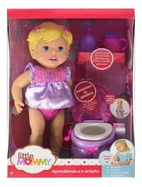 Comprar Muñeca Aprendiendo A Ir Al Baño Little Mommy Inodoro Sonidos