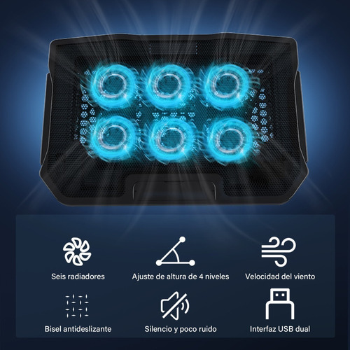 Base De Refrigeración Para Portátil
