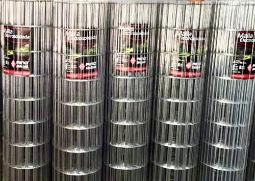 Malla Electrosoldada Galvanizada Premium 2.5mm 15x5 Gruesa