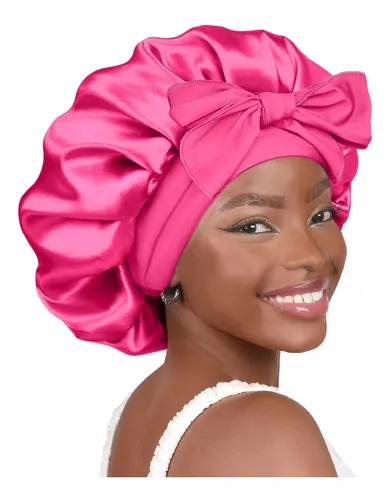 comprar Gorro De Satén De Seda Para Dormir, Gorro De Pelo De Doble
