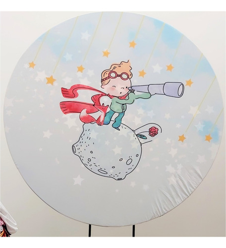 Funda De 120cm- Tela Sublimada Para Fondo Circular