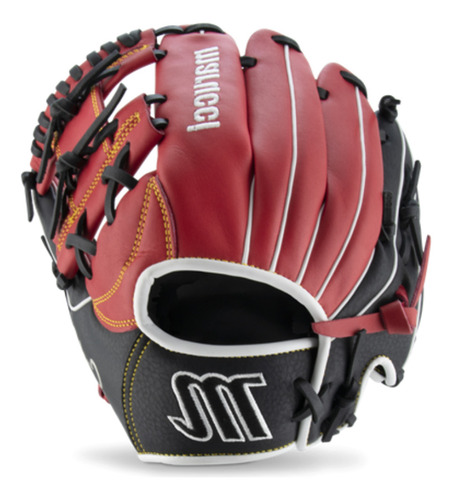 Guante Beisbol Marucci Caddo Series 2025 Juvenil Zurdo Color Negro Talla 11.5 In