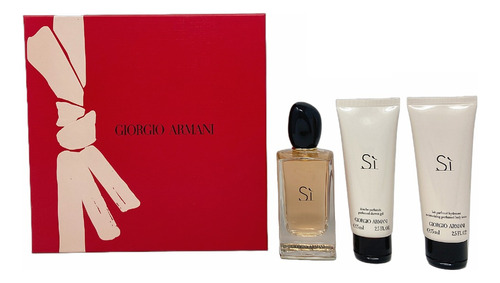 G. Armani Si Set De 3 Pz Para Mujer