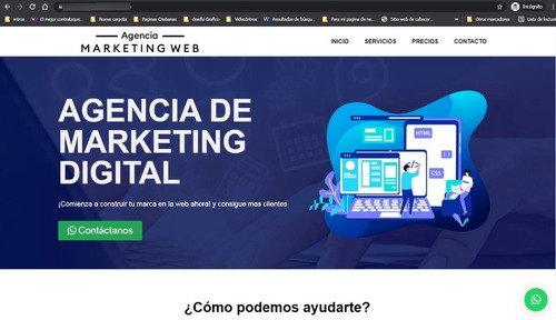 Imagen 1 de 4 de Diseño De Páginas Web Y Marketing De Redes Sociales