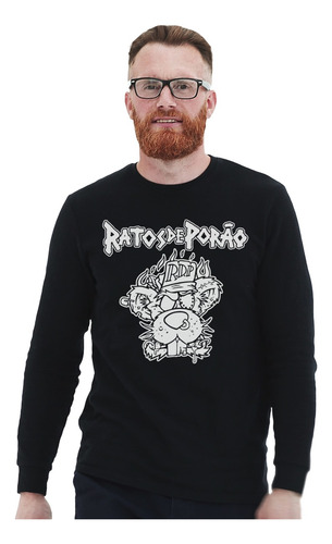 Polera Ml Ratos De Porao Rdp N Punk Abominatron
