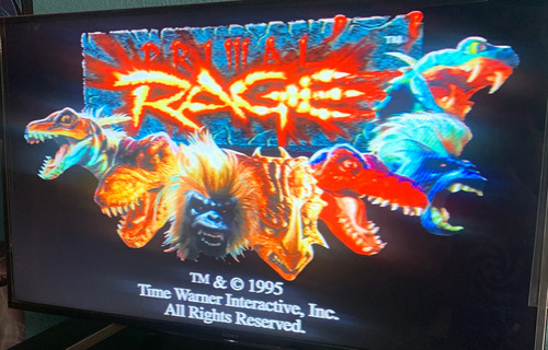 Primal Rage Playstation 1 Videojuego Original Año 1995 (Usado)