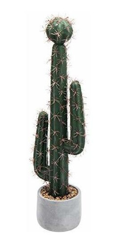 Mygift Cactus Saguaro Artificial Del Desierto Del Suroeste D