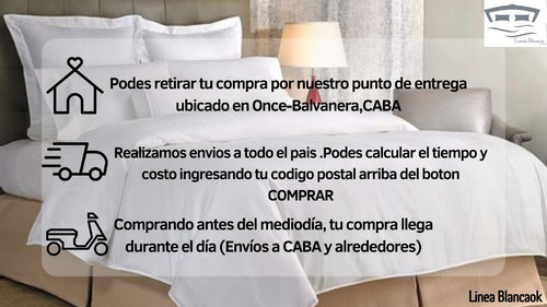Imagen 5 de 8 de Almohada Luxury Hotel 50x70 Microfibra Hotelera