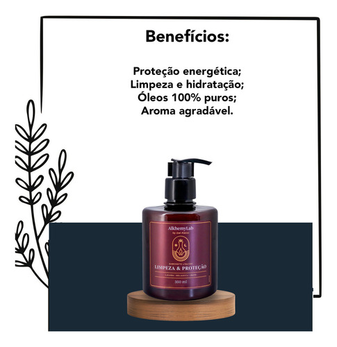 Sabonete Líquido Limpeza E Proteção 350ml