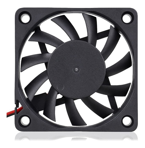 Cooler Para Cpu Universal | 60 Mm / 5v / Negro | Gdstime