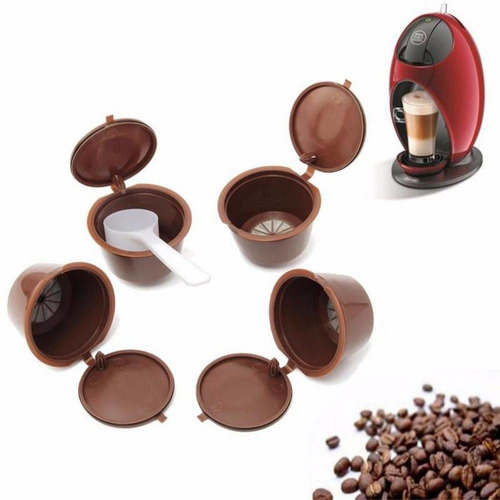4 Cápsulas Dolce Gusto Recarregável Reutilizável