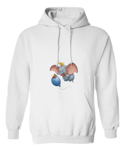 Sudadera Con Gorro Dumbo Volando Con Globo