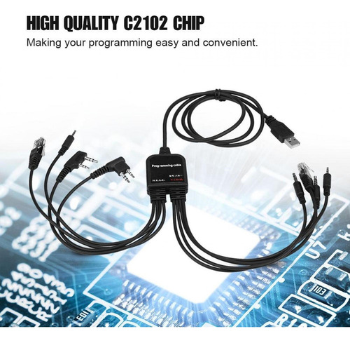 / Cable De Programación Usb 8 En 1 Para Kenwood,