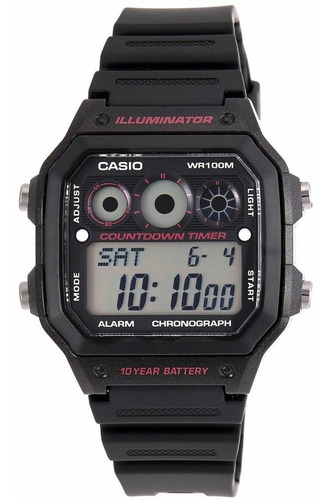Reloj Hombre Casio Ae-1300wh-1a2 Joyeria Esponda